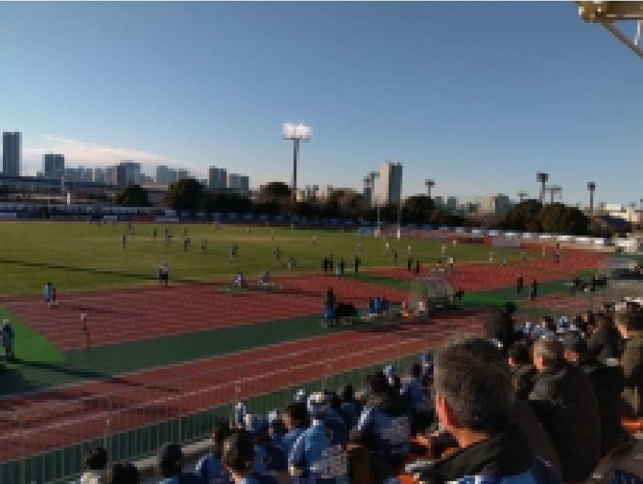 試合観戦の様子