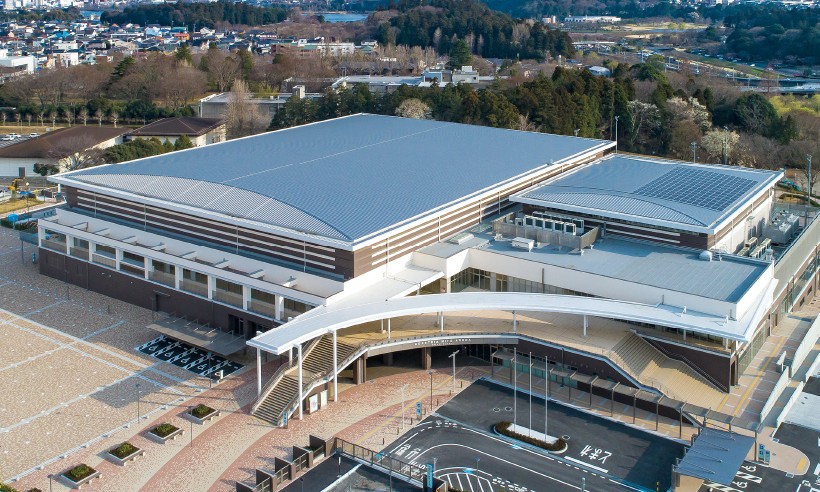 ADASTRIA MITO ARENA(アダストリアみとアリーナ)外観