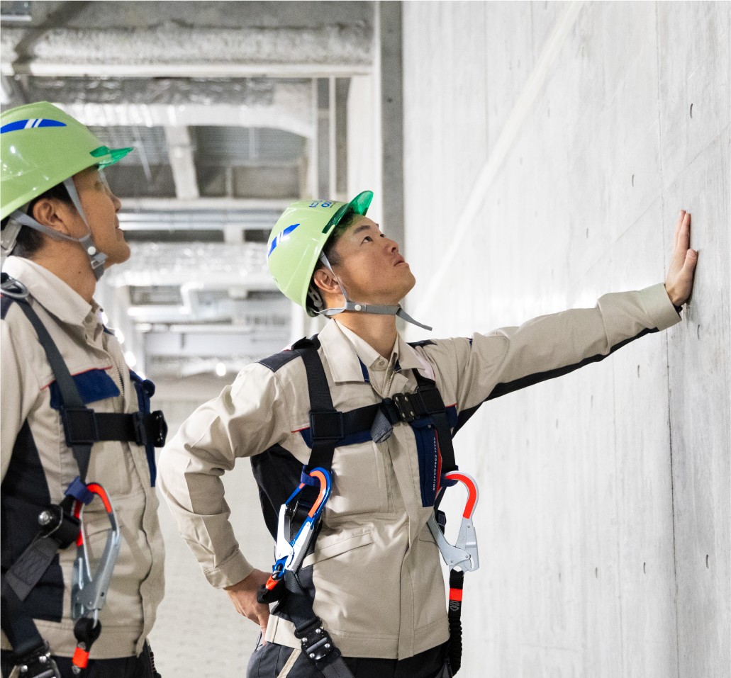 施工管理(建築)の現場